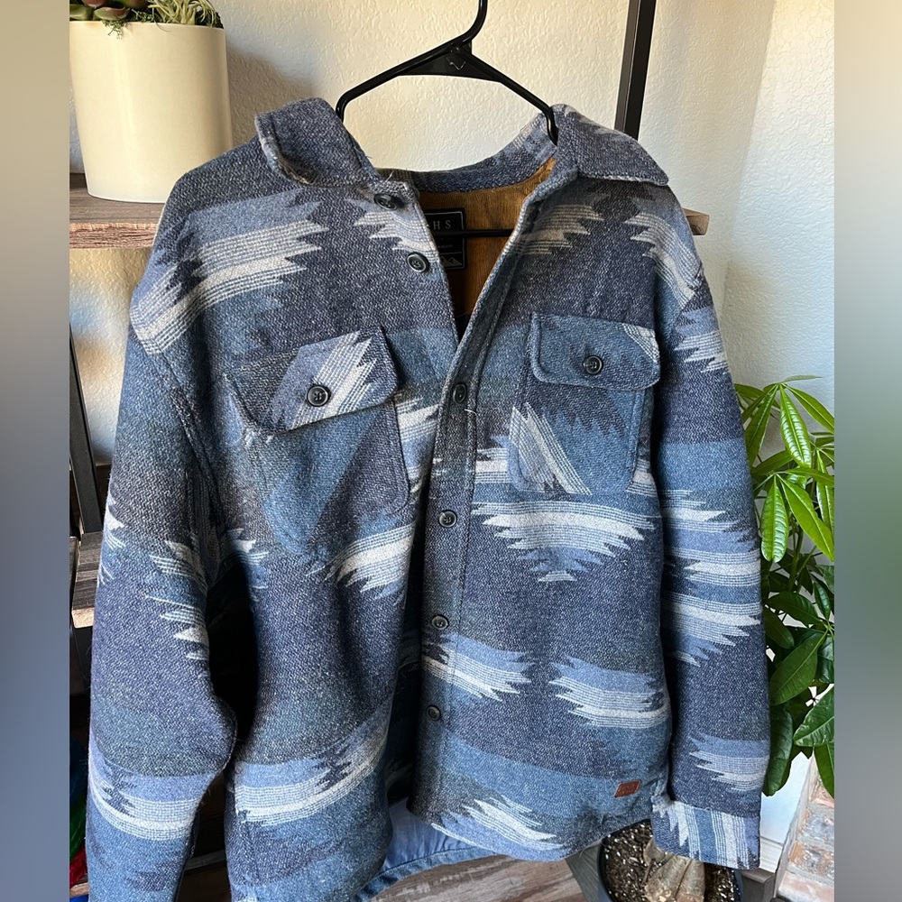 Shacket (XL, Blue)